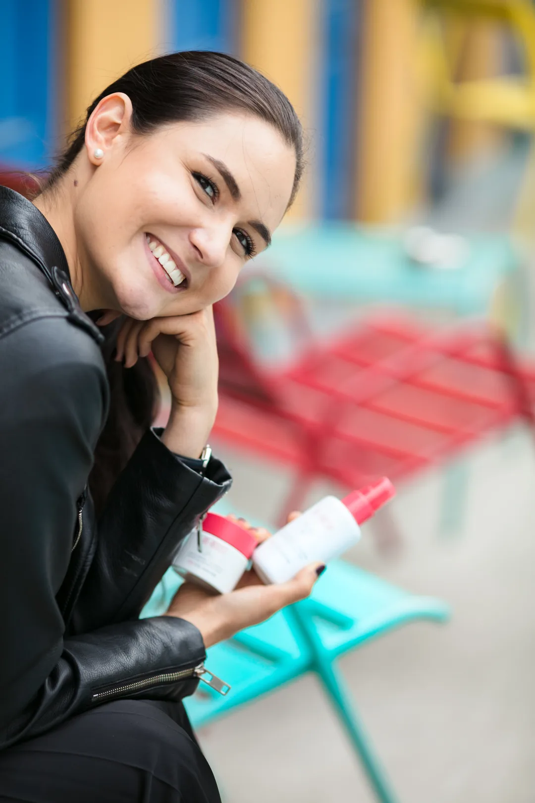Contenu publié par une participante en terrasse