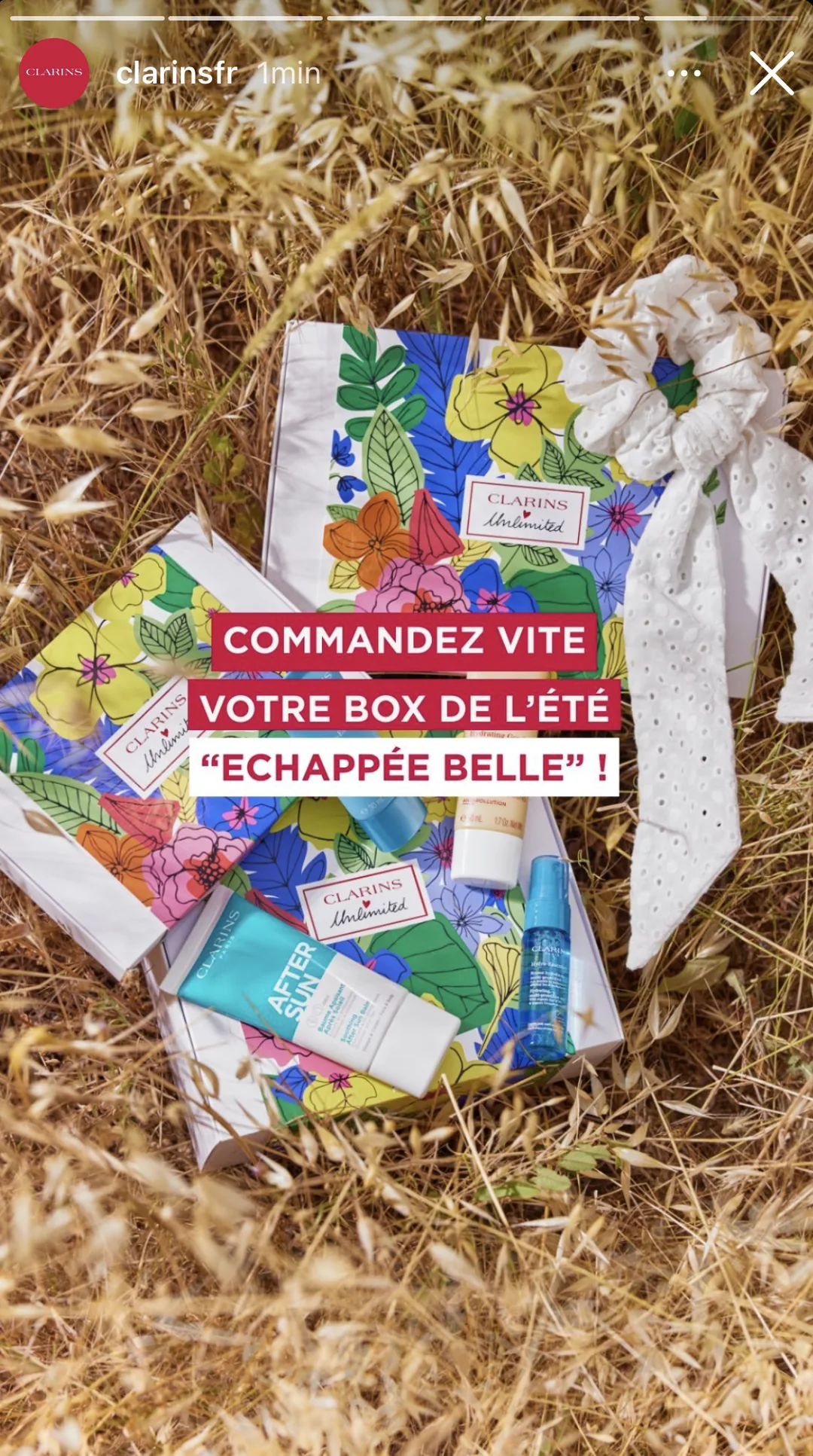 Story d'appel à commander la box