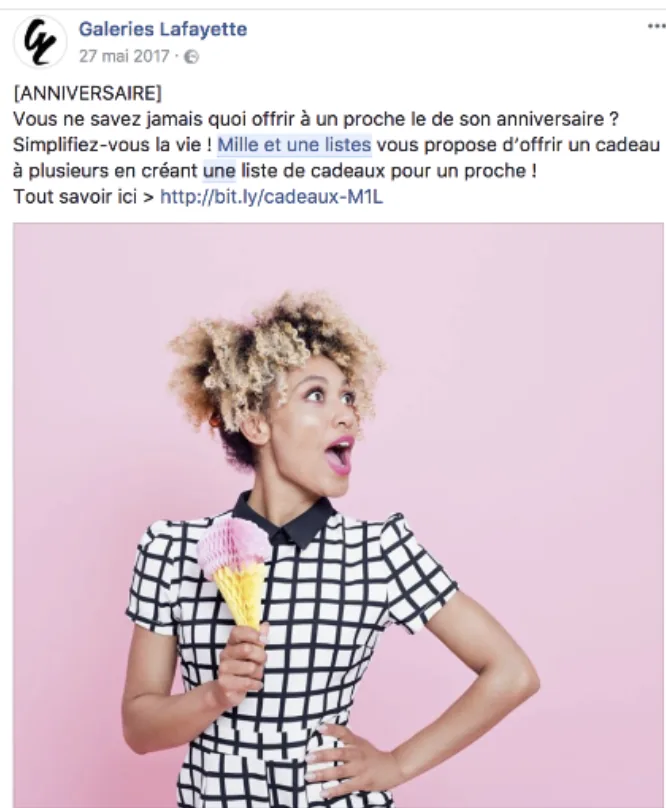 Publication Mille et une listes