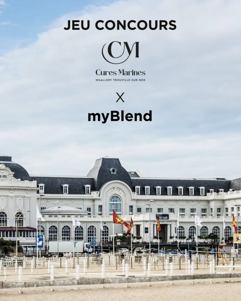 Jeu concours myBlend avec une adresse partenaire