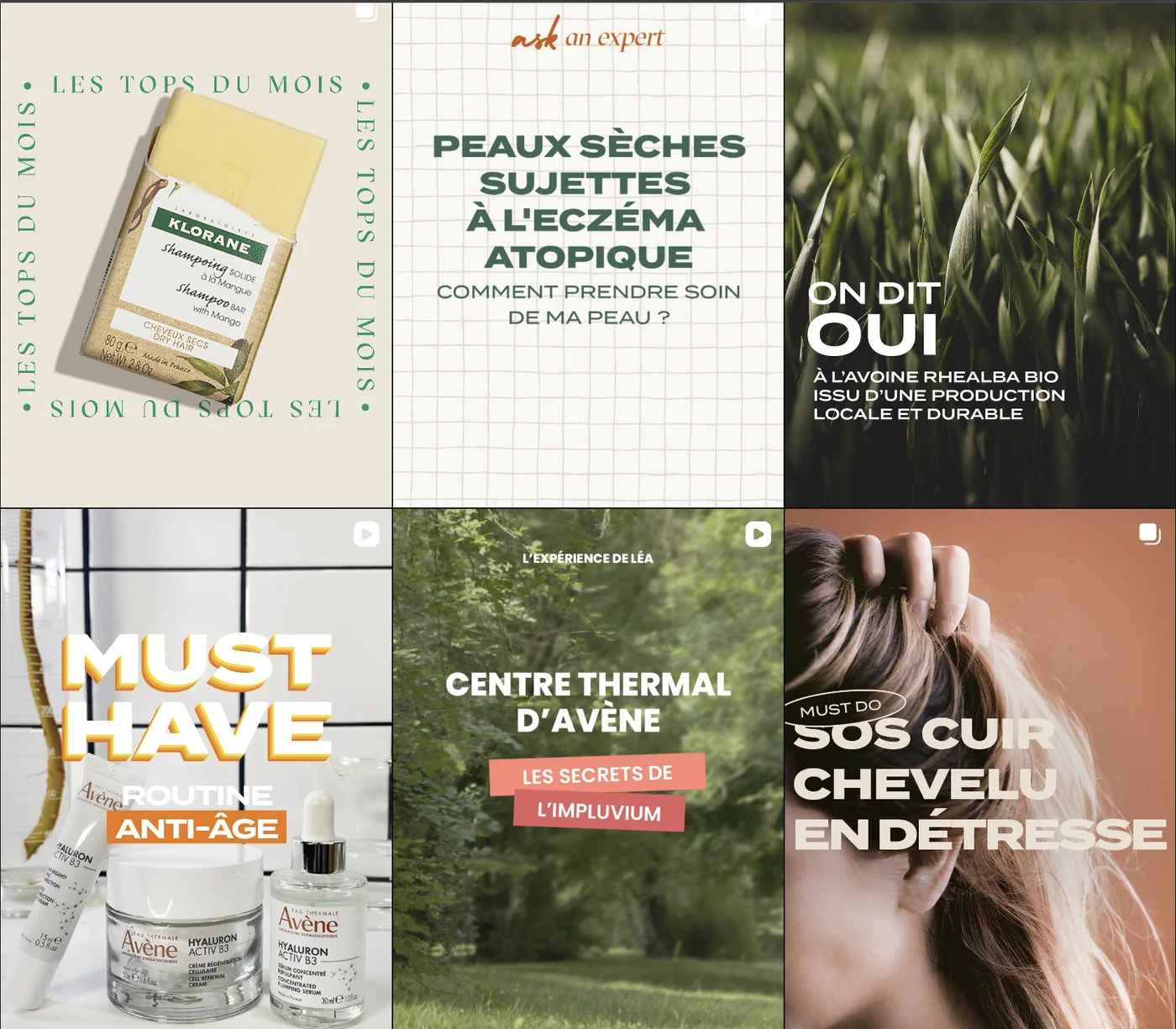 Le feed éditorial du LAB après refonte